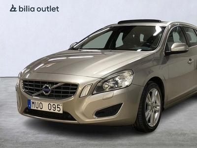 Volvo V60D5 Summum VOC Takl Navi Drag PDC Läder 2013, Kombi