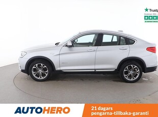 BMW X4 xDrive20d / 190 HK / Taklucka, PDC, Växelpaddlar m.m