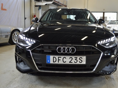 Audi A4 Avant 40 TDI quattro Aut/D-värmare/Drag/Vinterdäck