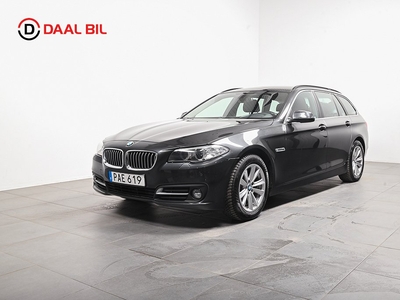 BMW 520 D XDRIVE TOURING 190HK DVÄRM DRAGKROK NAVI LÄDER