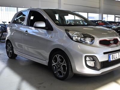 Kia Picanto 5-dörrar 1.0 GLS Euro 5 NYSERVAD RATTVÄRME