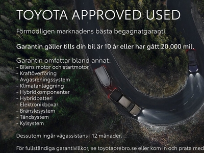 Toyota RAV4 Hybrid AWD-i Active Komfortpaket Nav Drag V-hjul