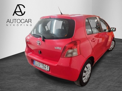 Toyota Yaris 5-dörrar 1.3 VVT-i 87hk,EN ÄGARE!Nybesiktigad