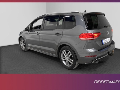 Volkswagen Touran 1.4 TSI R-Line 7-sits Pano B-kamera 150hk