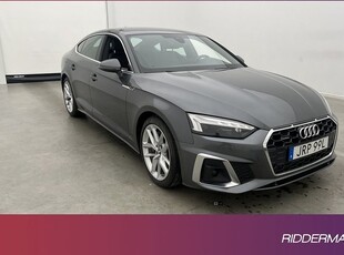 Audi A545 TFSI Q S-Line P-Värmare Cockpit Matrix Drag 2020, Sportkupé