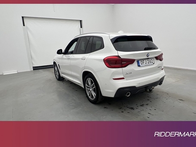 BMW X3 xDrive20d 190hk M-Sport Värmare HUD 360º Navi HiFi