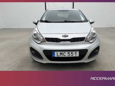 Kia Rio 1.2 CVVT 84hk Komfort Sensorer Rattvärme Bluetooth