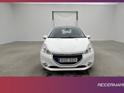 Peugeot 208 VTi 120hk Panorama Värm Skinn Sensorer Välservad