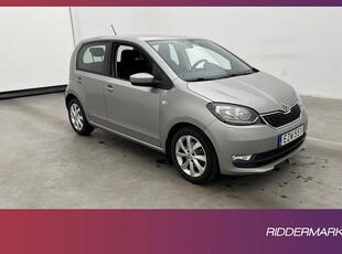 Skoda Citigo 1.0 MPI 60hk Style Sensorer Lågskatt 0,44L/Mil