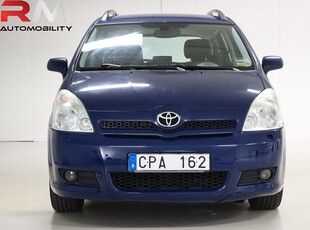 Toyota Corolla Verso 1.8 VVT-i 7-SITSIG MOTORVÄRME DRAGKROK