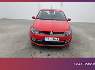 Volkswagen Polo 1.2 TSI 90hk Comfortline Två-Brukare Välserv