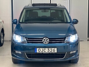 Volkswagen Sharan 2.0 TDI 4M 150HK 7-SITS PANO KAMERA DRAG