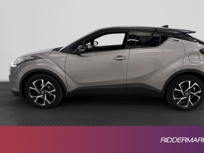 Toyota C-HR 1.2 Turbo AWD 116hk B-Kam JBL Svart Innertak