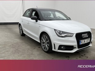 Audi A1Sportback TFSI S-Line BT Farthållare Välservad 2013, Halvkombi