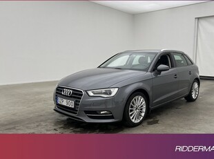 Audi A3Sportback 2.0 TDI Sport Sensorer Bluetooth 2014, Halvkombi