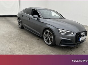 Audi A5Sportback TDI Q S Line Cockpit Värm Kamera GPS 2018, Sportkupé