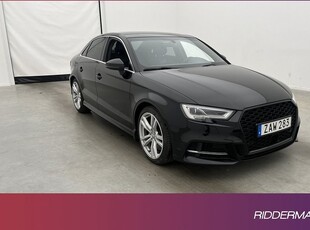 Audi S3Sedan Quattro B&O Matrix Maxton Välservad 2018, Halvkombi