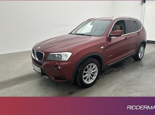 BMW X3xDrive20d Navi Kamera Keyless Farthållare Drag 2011, SUV