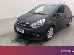 Kia Rio1.2 CVVT Advance Värmare Kamera Navi Rattvärme 2016, Halvkombi