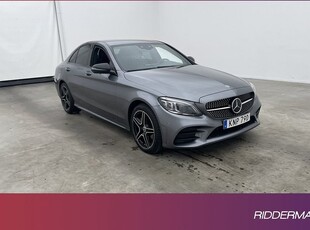 Mercedes C220Benz C 220 d 4M AMG Cockpit Airmatic Värmare 360° 2019, Sedan