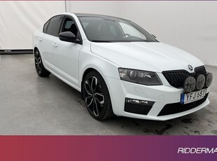 Skoda OctaviaRS 4x4 Värm Canton Taklucka Kamera Navi 2017, Halvkombi