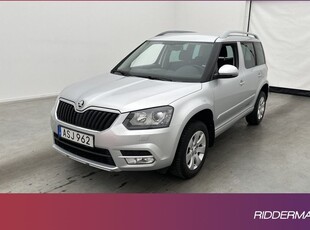 Skoda Yeti1.4 TSI Drivers Edt Värm Kamera Navi Drag 2015, Halvkombi