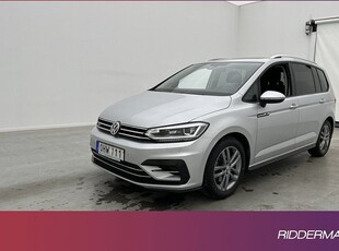 Volkswagen TouranTSI R-Line 7-Sits Pano Kamera Drag 2017, SUV