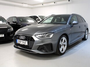 Audi A4 Avant 40 TFSI Quattro S-Line Matrix Cockpit Värm 204hk