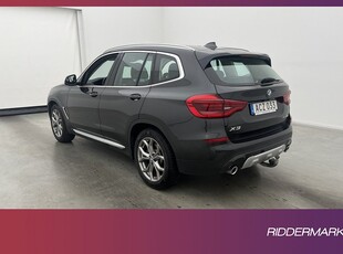 BMW X3 xDrive20d 190hk Värmare HUD 360º Navi Drag