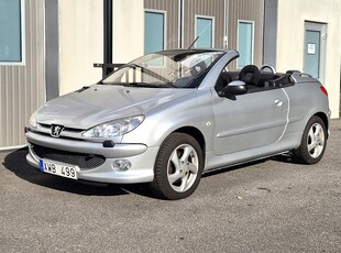 Peugeot 206 CC 1.6 Nybesiktad|Nyservad|Ny kamrem|Rostfri