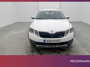 Skoda Octavia Scout TSI 4x4 Premium Värm Canton Kamera Drag