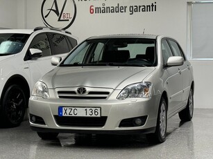 Toyota Corolla 5-dörrars 1.6 VVT-i 2 äg fintskick S & hjul