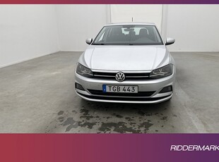 Volkswagen Polo 1.0 TSI 95hk Sensorer Farthållare 0,46l/Mil