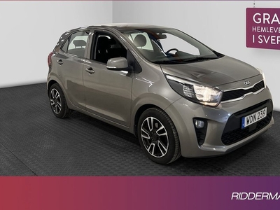 Kia Picanto1.25 MPI Advance Sensorer Rattvärme Välserv 2018, Halvkombi