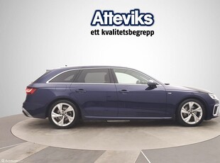 Audi A4 Avant 40 TFSI quattro 204hk q S-Tr S line/Navi/Drag