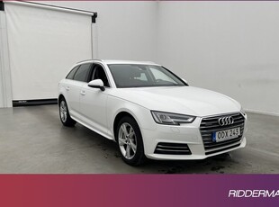 Audi A4Avant 2.0 TDI Q Proline Sensorer Skinn Keyless 2017, Kombi