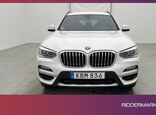 BMW X3 xDrive30d 265hk X-Line H/K HUD Navi Sensorer Drag