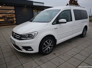 Volkswagen Caddy MPV Maxi 2.0 TDI 4MOTION 150hk Aut 7 sit Drag Svensksåld 1 Ägare