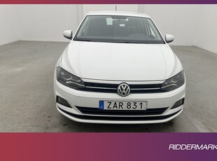 Volkswagen Polo 1.0 TSI 95hk Bluetooth Låg-skatt 0,47l/Mil