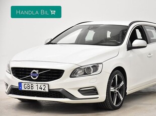 Volvo V60D3 Aut R-Design D-Värm Navi Drag 2017, Kombi