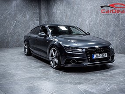 Audi A7 3.0 TDI Quattro S-Line 272hk Värm Drag Navi B-Kamera