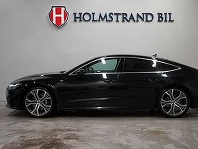 Audi A7 55 TFSI 340hk quattro S-Line B&O 360 Pvärme Drag