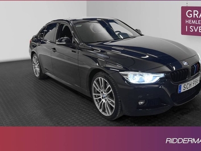 BMW 320d xDrive M Sport Skinn HiFi Navi Drag Välserv 2016, Sedan