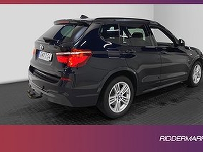 BMW X3 xDrive20d 190hk M-Sport M-Värm HUD B-Kamera Navi Drag