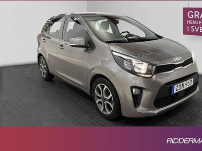 Kia Picanto1.25 MPI GLS Rattvärme Backkamera Välservad 2018, Halvkombi