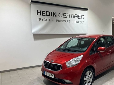 Kia Venga1,6 KOMFORT AUT 1 ägare V-hjul 2017, Halvkombi