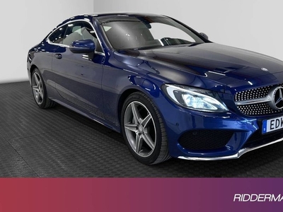 Mercedes C220Benz C 220 d Coupé AMG Värmare Navi Kamera 2016, Sportkupé