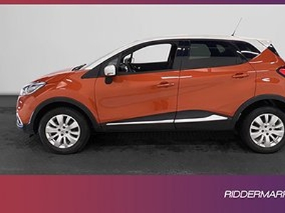 Renault Captur 1.2 TCe 120hk Navi Nyserv Låg Skatt 0,49l/mil