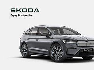 Skoda Enyaq 85x SportLine Solid Edition/ 2726 kr/mån Förmån*