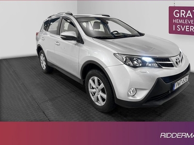 Toyota RAV42.0 D-4D 4x4 Värmare Dragkrok Välservad 2014, SUV